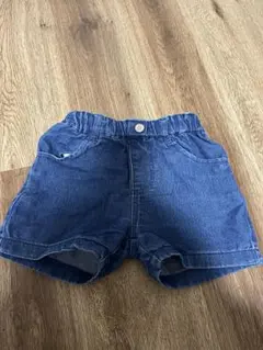 ⭐︎デニム ハート型ポケット ショートパンツ⭐︎プティマイン⭐︎90⭐︎