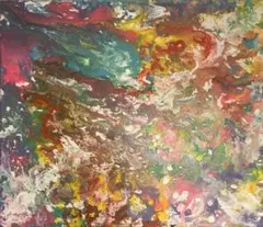 油絵 油彩 抽象画 絵画 現代アート 1点もの アート作品 原画 壁掛け
