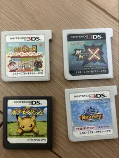 ニンテンドー3DS DS ソフト4本セット