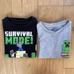 Gap Minecraft マイクラTシャツ 2枚セット100-110cm