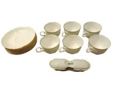 ノリタケ　ティーカップ&ソーサー＆スプーン6組セット