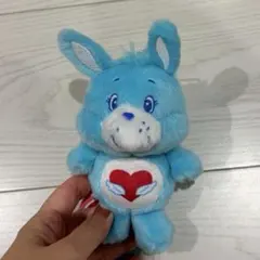 ケアベア TM カズンズ マスコット 水色 ぬいぐるみ プライズ