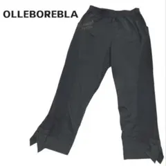 ⭐︎美品⭐︎アルベロベロ　ロゴ刺繍入り　ブラックハーフパンツ　リボン　ウエストゴム