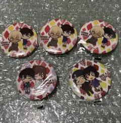 名探偵コナン 缶バッジ 5個セット