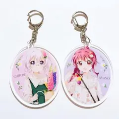 ゆるゆり アトレ 2021 アクリルキーホルダー 池田千歳 杉浦綾乃