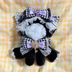 セール 着ぐるみ ねこ おすわり ぬい服 12cm マスコット ちびぐるみ F