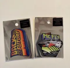 バック・トゥ・ザ・フューチャー /耐水性ステッカー 2枚セット