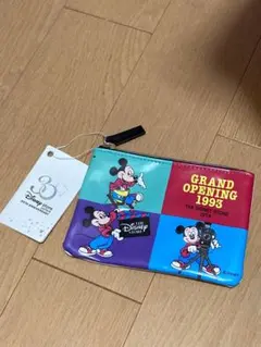 ミッキー　ポーチ　ディズニーストア30th