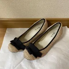 W A G パンプス 22.5 ベージュ系