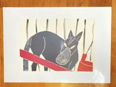 美品】希少 谷口智則 版画 ジクレー 額装 直筆画、直筆サイン入り