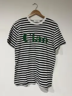 Account ボーダー Tシャツ Ciaoロゴ