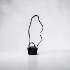 HIROFU ヒロフ ミニ ショルダーバッグ ブラックのサムネイル