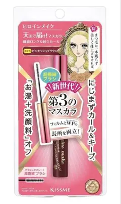 ヒロインメイク ロング＆カールマスカラ アドバンストフィルムピンキッシュブラウン