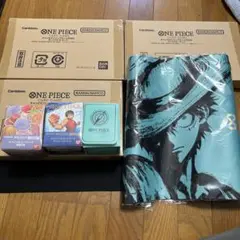 ワンピースカード　プレイマット　チャンピオンシップ　ナミ　ルフィ　エース　キッド