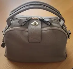 美品　HAYNI　ヘイニ　本革 　ハンドバッグ　ボストン型のサムネイル