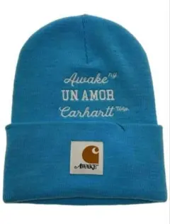 レア品 Carhartt　AWAKE　ニット帽　帽子　ビーニー　ニット