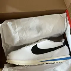 Nike Cortez ホワイト/ブラック/ブルー 10