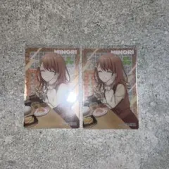 プロセカ スシローコラボ クリアカード 花里みのり