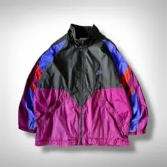 【90’s NIKE】白タグ ナイロンジャケット L