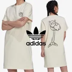 adidas Originals アディダス Tシャツ ミニ ワンピース Y2K