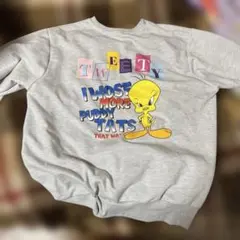Tweety Bird スウェット グレー