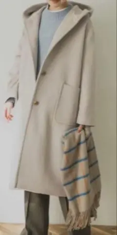 URBAN RESEARCH フード付きロングコート・16日で終了