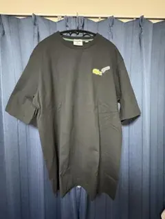 LACOSTE L!VE x atmos コラボ Tシャツ ブラック