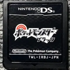 DS ソフトのみ ポケットモンスター ブラック