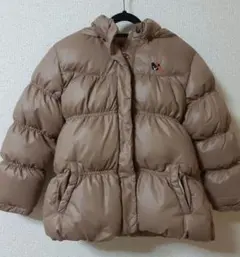 ミキハウス　ダブルビー　ダウンコート　120cm