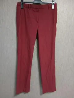 Theory スリムフィット ワインレッドパンツ