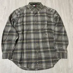 【着心地良し】トミーヒルフィガー(TOMMY)　 ネルシャツ　チェック