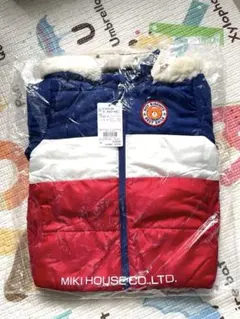 新品タグ付き　ミキハウス　ダウン　90 定価16500