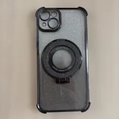 KATHY TECH iPhone 15 Plus用 シルバーラメ