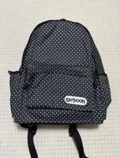 OUTDOOR PRODUCTS リュック ドット柄 ブラックのサムネイル