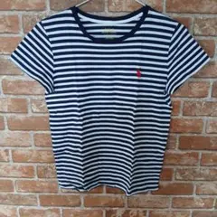 Polo Ralph Lauren ストライプ Tシャツ 半袖　レディース