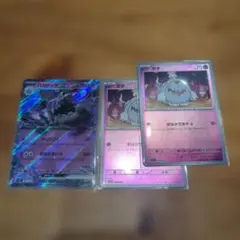 ハカドッグEX & ポチ　ポケモンカード