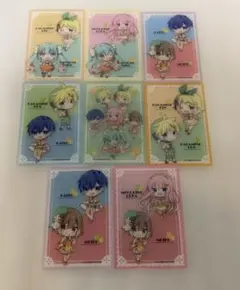 初音ミク Citrus Miku フリューくじ G賞クリアカード 8枚