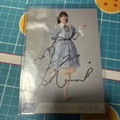 尾木波菜　生写真　直筆　ラストチャンス、ラストダンス ノイミー ラストチャンス、ラストダンス歌唱衣装 尾木波菜