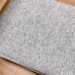 未使用　タオルケット　グレー　ふわふわ　夏掛け