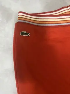 LACOSTE スポーツジャージパンツ 42 オレンジ