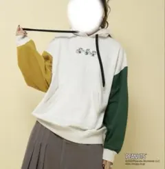 【DOUBLE NAME】PEANUTS SPORTS TENNIS パーカー