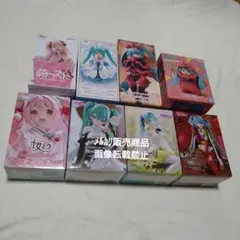 初音ミク シャアザクぐるみ 桜ミク 白薔薇 椿 カナリア ぬーどる フィギュア