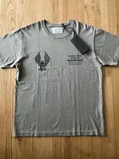 新品 NEIGHBORHOOD スカルロゴ バックプリントTシャツ L グレーのサムネイル
