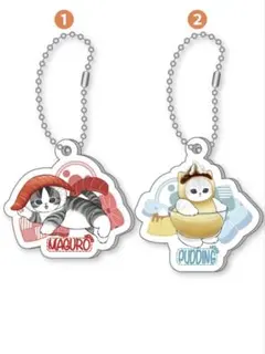 くら寿司×「mofusand」 ビッくらポン！【ラバーチャーム】