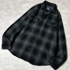 ス*ロ様 良配色 00s Faded Glory オンブレチェック コットン ネ