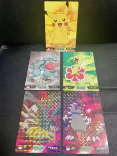 【貴重】ポケモンカード　トップ　ダイヤモンドパール　ピカチュウなど5枚セット