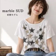希少！初期 marble SUD 星柄Tシャツ 日本製ヴィンテージ古着 レア Sのサムネイル