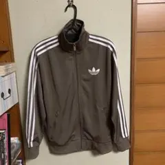 新品S adidas スナイデル　トラックジャケット　モカブラウン×ホワイト