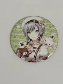 プロセカ 日野森志歩 グリッター缶バッジ サンリオコラボ