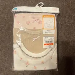 【新品】長袖ロンパース 3枚組 肌着70cm 花柄 女の子 西松屋